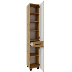 Outlet Wohnen Badezimmer Möbel Einrichtung Set - Arazony (fünfteilig)