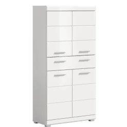 Online Wohnen Badezimmer Midischrank in Weiß - Henriette