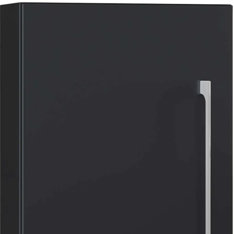 Best Wohnen Badezimmer Oberschrank in Schwarz - Gloriella