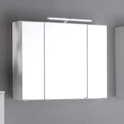 Best Wohnen Badezimmer Set Sagunis in Weiß Hochglanz (fünfteilig)