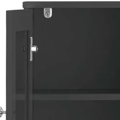 New Wohnen Badezimmer Spiegelschrank 1-türig & Schublade & Fächer - Zenca