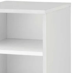 Hot Wohnen Badezimmer Unterschrank in Weiß mit Wildeiche - Speccia