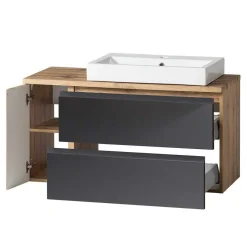 Outlet Wohnen Badezimmer Waschplatz 105 cm breit - Jambi I (zweiteilig)