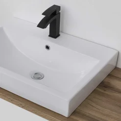 Outlet Wohnen Badezimmer Waschplatz 105 cm breit - Jambi I (zweiteilig)