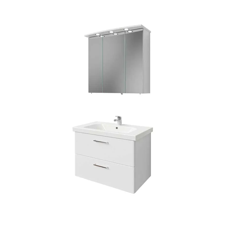 Clearance Wohnen Badezimmer Waschplatz Set - Bahare (zweiteilig)