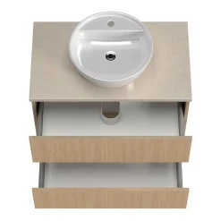 Discount Wohnen Badezimmer Waschplatz und Stauraum - Vibulam (dreiteilig)