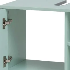 New Wohnen Badezimmermöbel Kombi in Mint mit Anthrazit - Esdrus (dreiteilig)