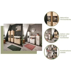 Sale Wohnen Badezimmermöbel Set - Harmone (dreiteilig)