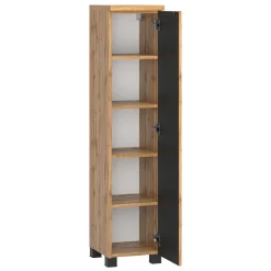 New Wohnen Badezimmermöbel Waschplatz Kombination - Crystoga (dreiteilig)
