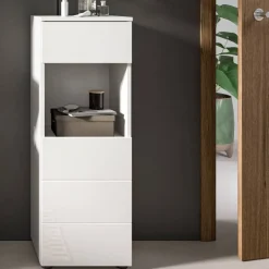 Clearance Wohnen Badezimmer-Unterschrank in Weiß - Vitablos