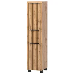 Outlet Wohnen Badmöbel Ausstattung in modernem Design - Crystoga (vierteilig)