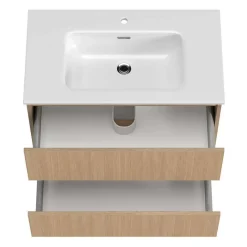 Outlet Wohnen Badmöbel Block Einzelmöbel Set - Leitha (fünfteilig)