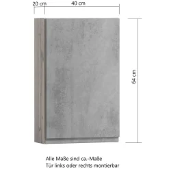 Online Wohnen Badmöbel im Modernen Stil Set - Eight (fünfteilig)