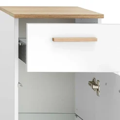 Online Wohnen Badmöbel Kombination im Skandi Design - Timur (dreiteilig)