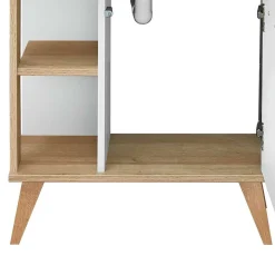 Online Wohnen Badmöbel Kombination im Skandi Design - Timur (dreiteilig)