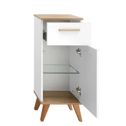 Online Wohnen Badmöbel Kombination im Skandi Design - Timur (dreiteilig)