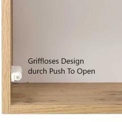 Hot Wohnen Badmöbel Kombination in Grau Glas - Anviletca (fünfteilig)