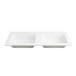 New Wohnen Badmöbel-Set mit zwei Becken modern - Ucaida (vierteilig)