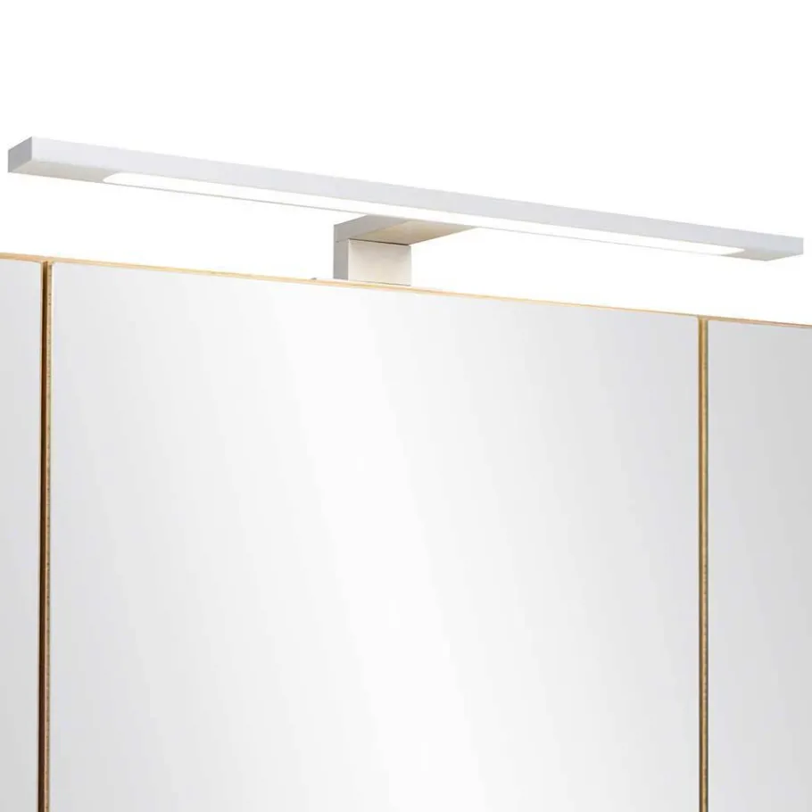 Wohnen Bad-Waschplatz mit Midischrank Set - Leitha (dreiteilig)
