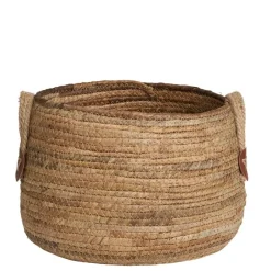 Hot Wohnen Bananenblatt Körbe in Natur - Tolofoa (zweiteilig)