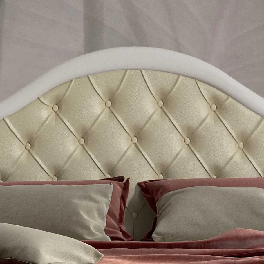 Hot Wohnen Barock Design Bett & Nachtkommoden - Valganios (dreiteilig)