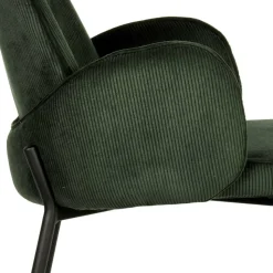 Clearance Wohnen Barstuhl aus Cord in Oliv Grün - Jenver (2er Set)