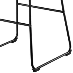 Wohnen Barstuhl in Grau und Schwarz - Cavanna (2er Set)