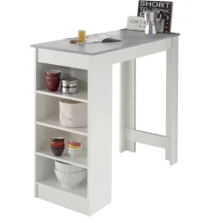 Sale Wohnen Bartisch mit Regal 115x103x50 cm - Xeli