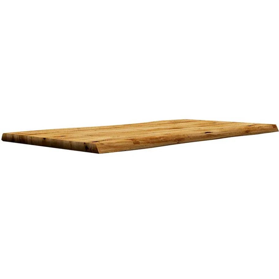 Outlet Wohnen Baumkante Tisch mit X-Füßen in 12 Größen - Isacco