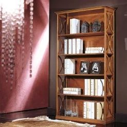 Best Wohnen Bücher Regal in Nussbaum Braun - Exotica
