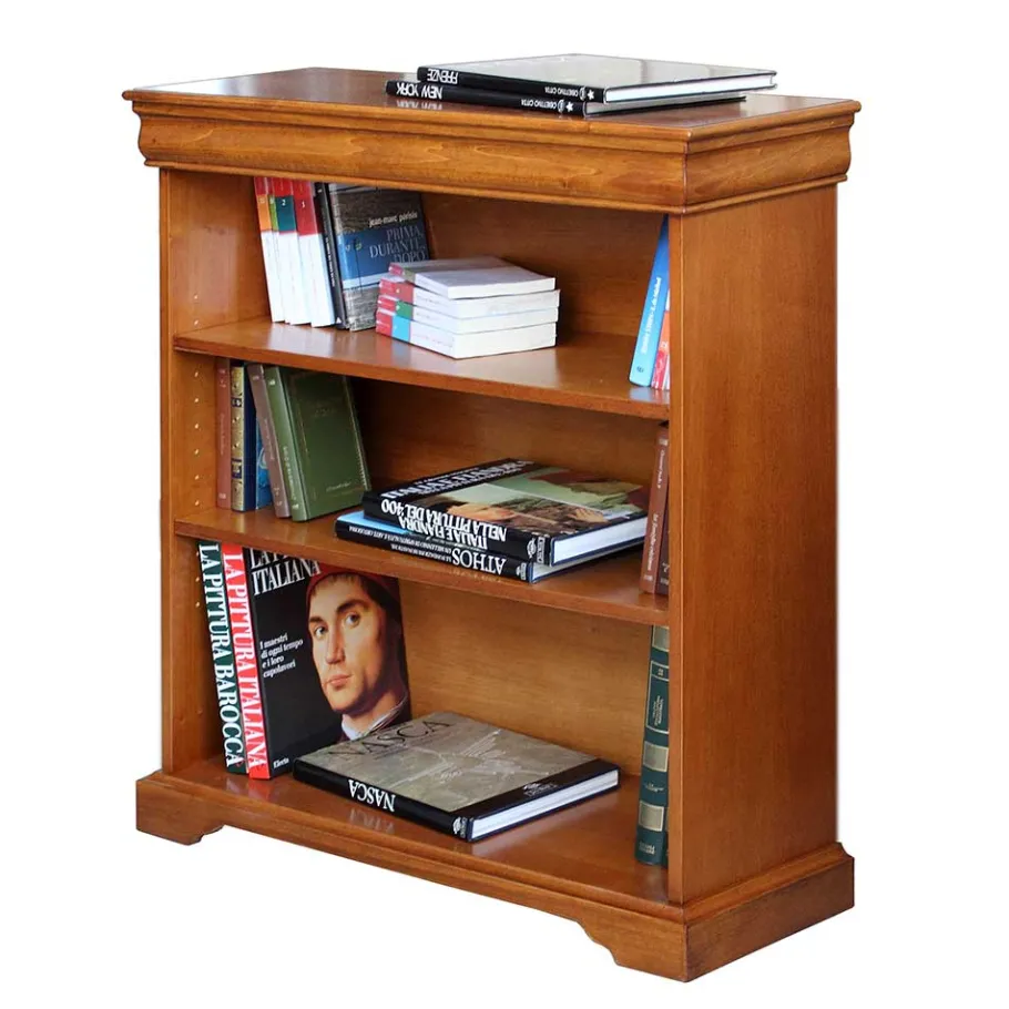 New Wohnen Bücherregal mit drei Fächern 83x92x34 cm - Kimms