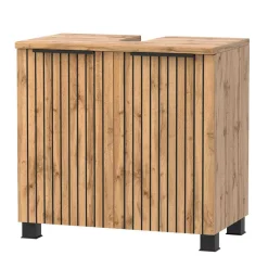 Discount Wohnen Beckenschrank & Spiegelschrank & Unterschrank - Crystoga (dreiteilig)