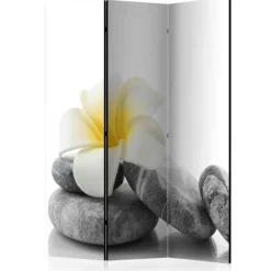 Clearance Wohnen Bedruckte Trennwand Weißer Lotus - Scontira