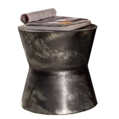 Discount Wohnen Beistelltisch aus Eisen mit Antik Finish - Altamira