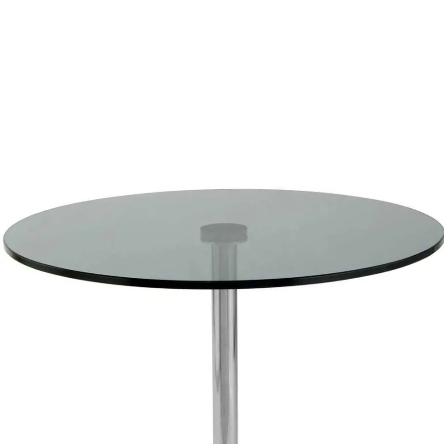 Discount Wohnen Beistelltisch aus Rauchglas - Lania