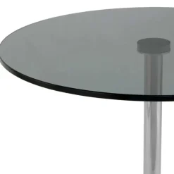 Discount Wohnen Beistelltisch aus Rauchglas - Lania