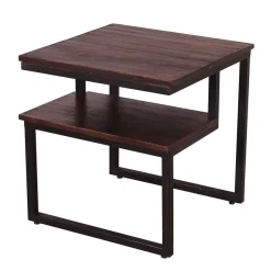 Wohnen Beistelltisch aus Teak Recyclingholz - Solapura