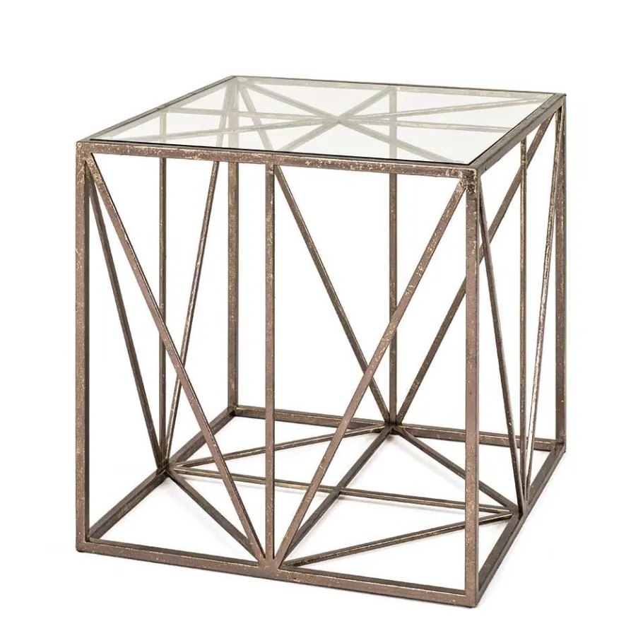 New Wohnen Beistelltisch Craig im Würfel Design