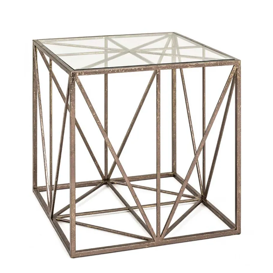 New Wohnen Beistelltisch Craig im Würfel Design