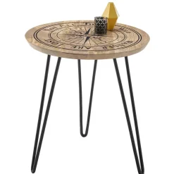 Discount Wohnen Beistelltisch mit Herr der Ringe Zitat - Loenie