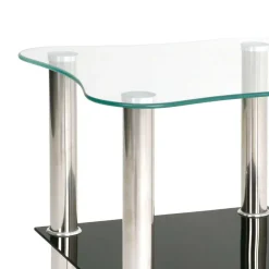 New Wohnen Beistelltisch Namira in Edelstahl-Optik