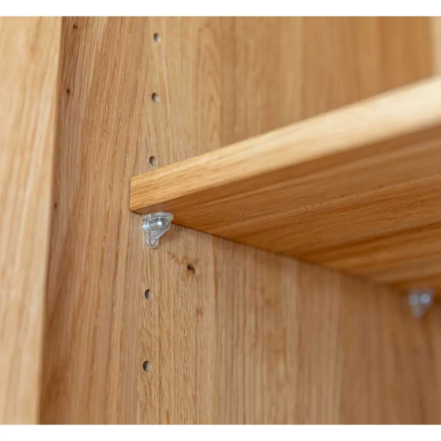 Clearance Wohnen Beleuchteter Vitrinenschrank 2-türig - Cocondar