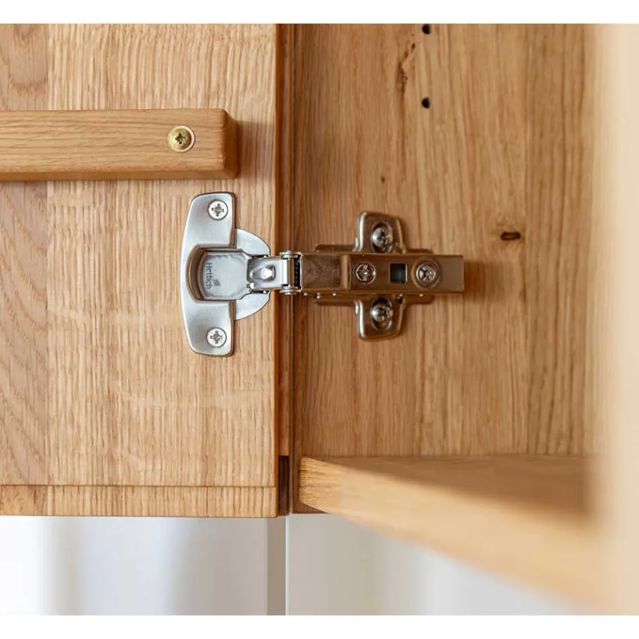 Clearance Wohnen Beleuchteter Vitrinenschrank 2-türig - Cocondar