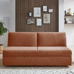 Best Wohnen Bequemes Schlafsofa in Kupfer Braun - Monte