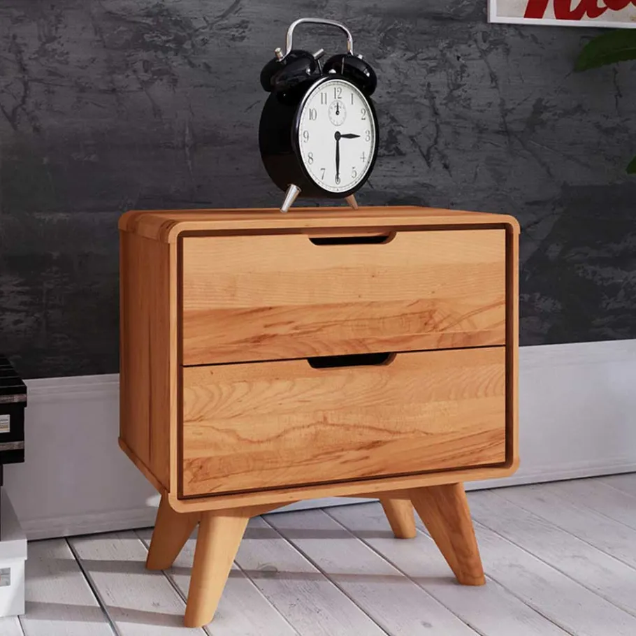 Sale Wohnen Überlänge Bett & Nachttische Set - Junola (dreiteilig)