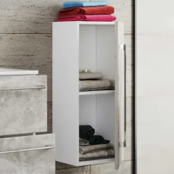 Hot Wohnen Betonoptik Badezimmermöbel Set - Salvadore (vierteilig)