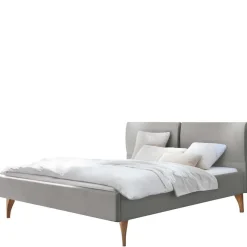 Wohnen Bett im Skandinavischen Stil in Grau - Zeilo