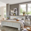 Hot Wohnen Bett in 140 cm Breite im Landhausstil - Ignacio