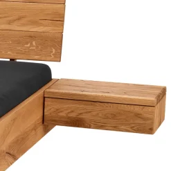 Wohnen Bett mit Kufen aus Holz - Martinez