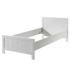 Online Wohnen Bett und Nachtkommode und Schrank Set - Ellen